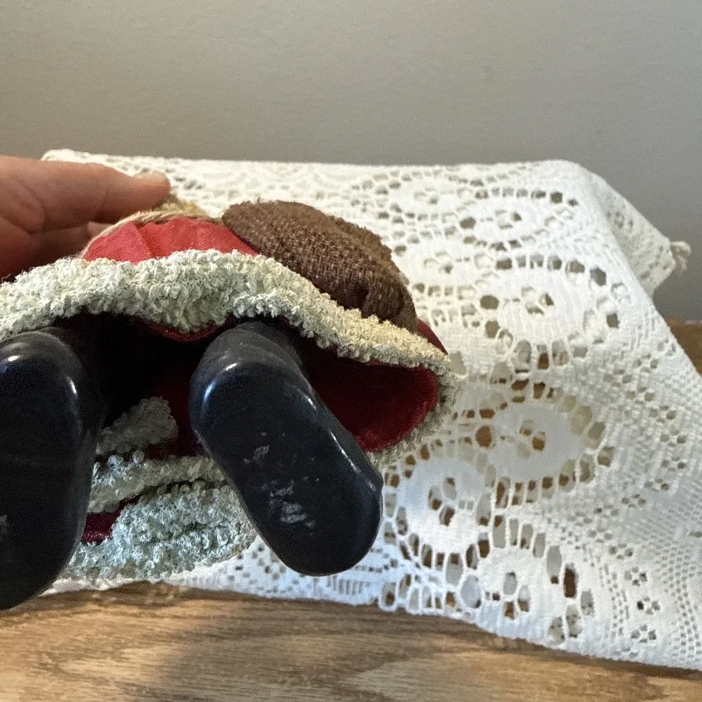 Vintage Paper Mache Santa